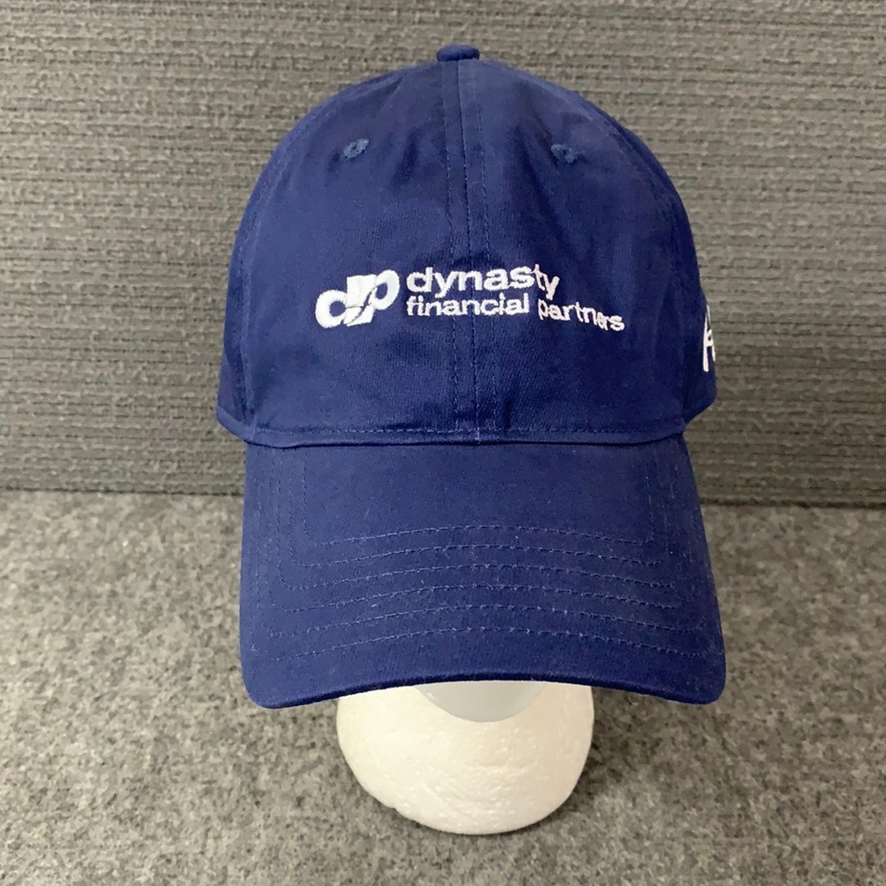 Under Armour Dynasty Financial Partners Baseball Hat Men's Free Fit Navy 1282140
